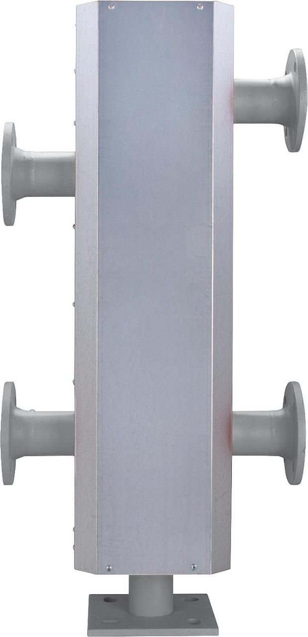 Hydraulische Weiche Typ HW 100, 9m³/h, KW205, Anschluss DN50/PN6