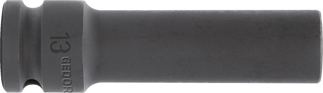 Kraftschraubereinsatz GEDORE red 1/2" 6-kant, lang, SW=13 L=78mm Kraftschraubereinsatz GEDORE red 1/2" 6-kant, lang, SW=13 L=78mm