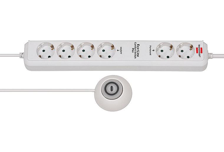 6-fach Steckdosenleiste Eco-Line Comfort Switch Plus 6-fach Steckdosenleiste Eco-Line Comfort Switch Plus
