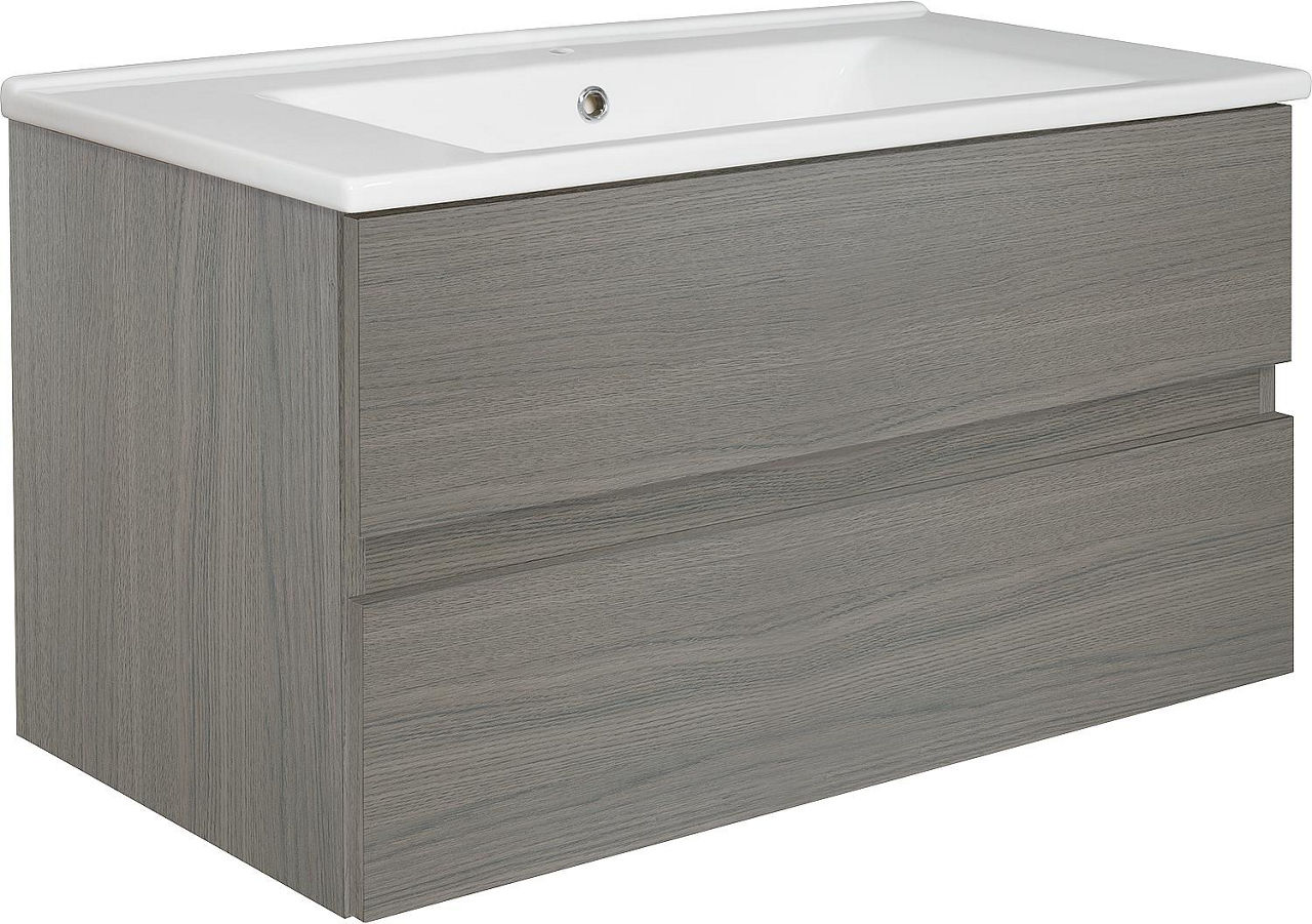 WTU+Keramik-WT EGAN Ulme grau 2 Auszüge 853x466x455mm