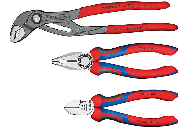 Zangen-Set KNIPEX 3-teilig Zangen-Set KNIPEX 3-teilig