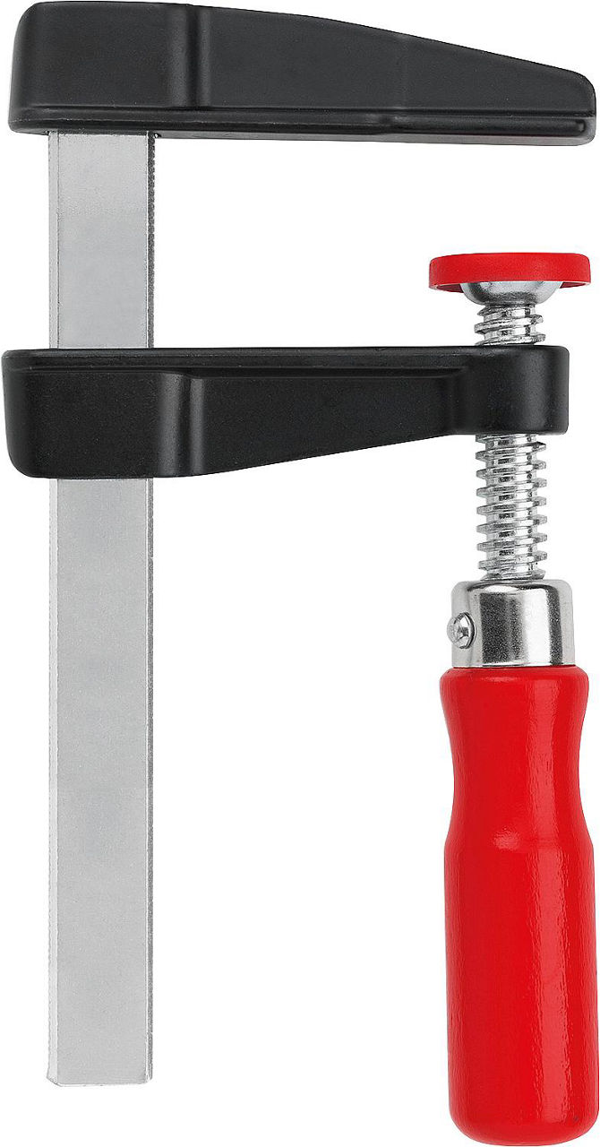 Druckguss-Schraubzwinge BESSEY® LM 200/50 mit Holzgriff Druckguss-Schraubzwinge BESSEY® LM 200/50 mit Holzgriff