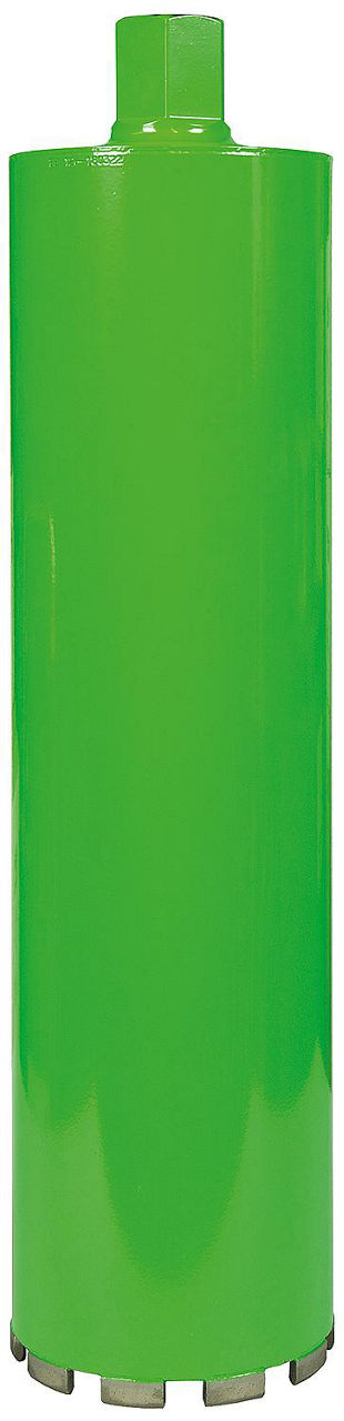 Diamant-Nass-Bohrkrone Eibenstock 1 1/4", Ø 126mm, Länge: 450mm, 10 Segmente Diamant-Nass-Bohrkrone Eibenstock 1 1/4", Ø 126mm, Länge: 450mm, 10 Segmente