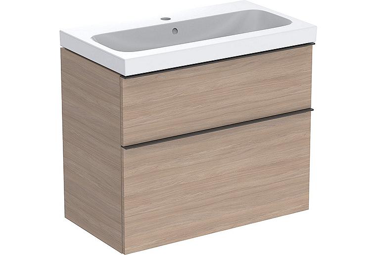 WTU+Keramik-WT Geberit iCon 750x705x485 mm Eiche/Griff Lava