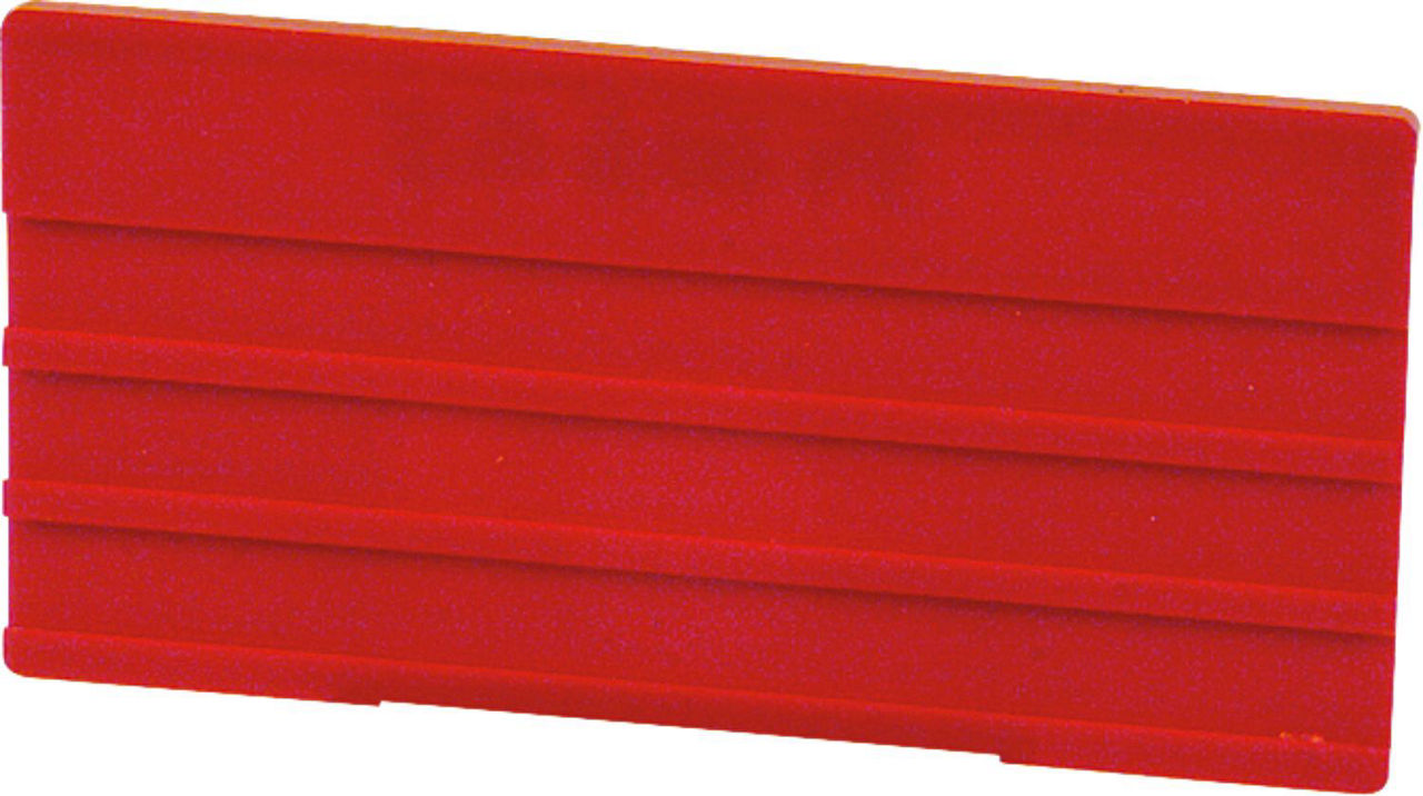 Leerschild für Universalhalter (blau) Leerschild für Universalhalter (blau)