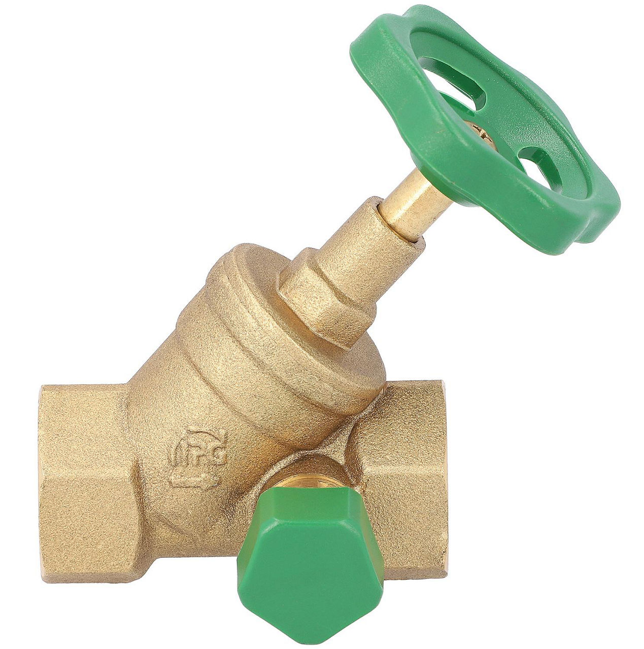 Schrägsitzventil DN 20 3/4" mit Entleerung Schrägsitzventil DN 20 3/4" mit Entleerung