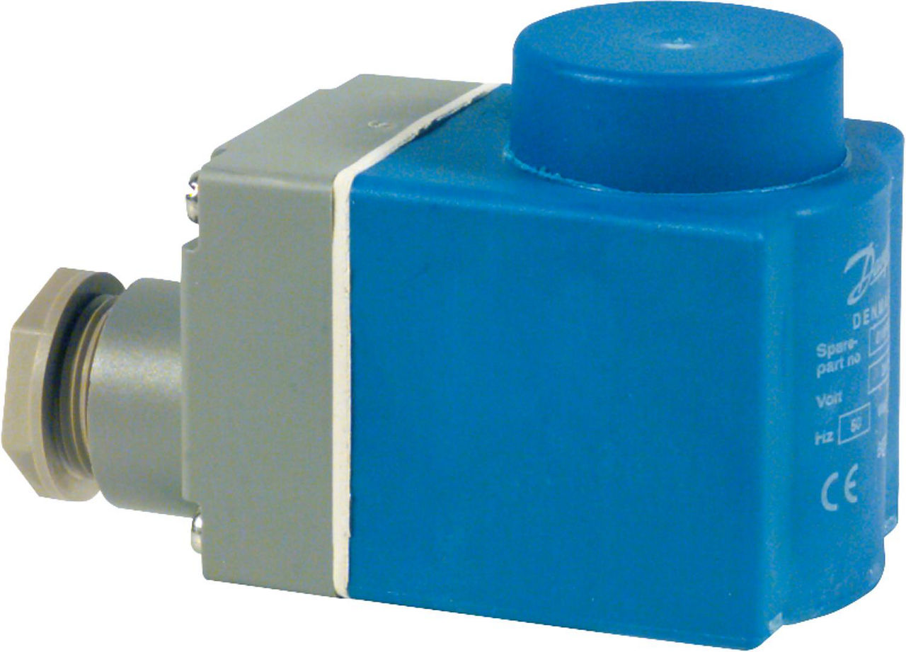 Danfoss Magnetventil-Spule Typ 018F6857 24 V = (d.c.) 16W (mit Klemmdose) Danfoss Magnetventil-Spule Typ 018F6857 24 V = (d.c.) 16W (mit Klemmdose)
