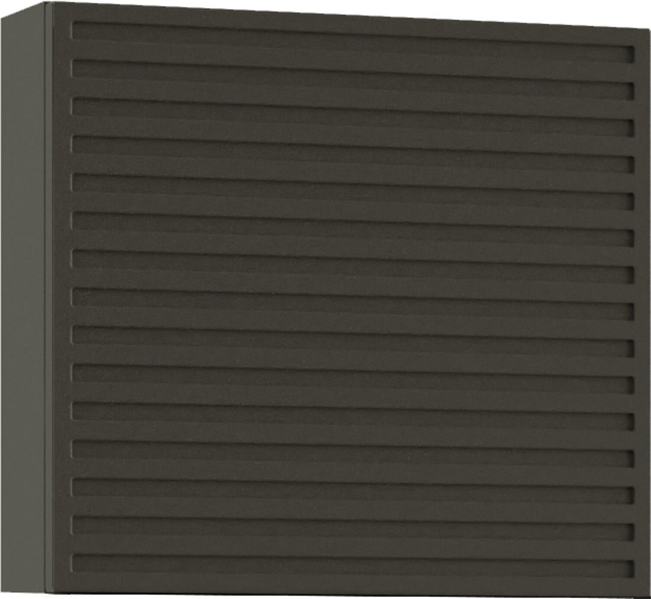 Oberschrank BLIES, 400x400x170mm, Stripes Carbon Grau Oberschrank BLIES, 400x400x170mm, Stripes Carbon Grau