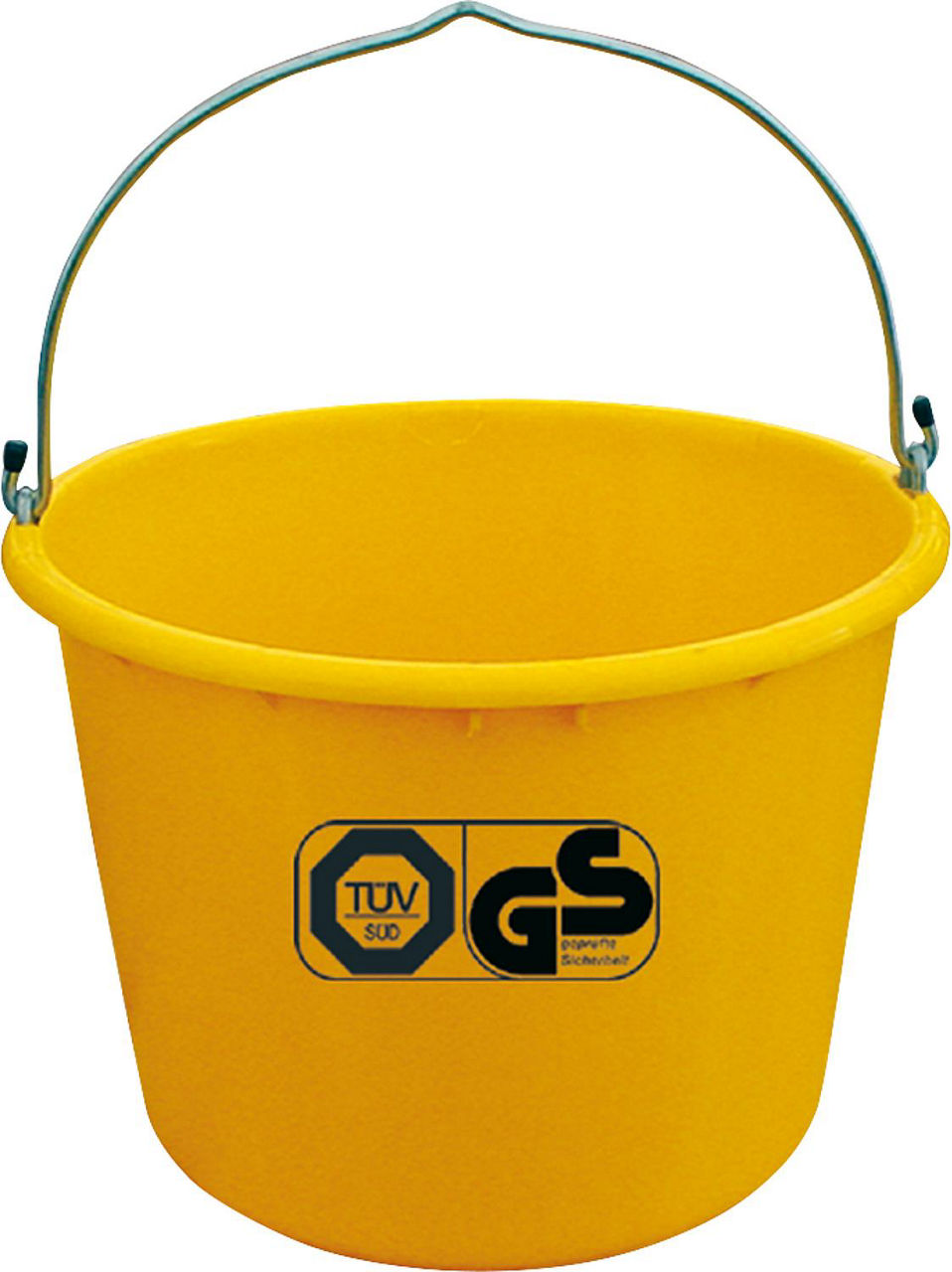 Baueimer 20 Liter gelb kranbar,TÜV VPE = 5 Stück Baueimer 20 Liter gelb kranbar,TÜV VPE = 5 Stück