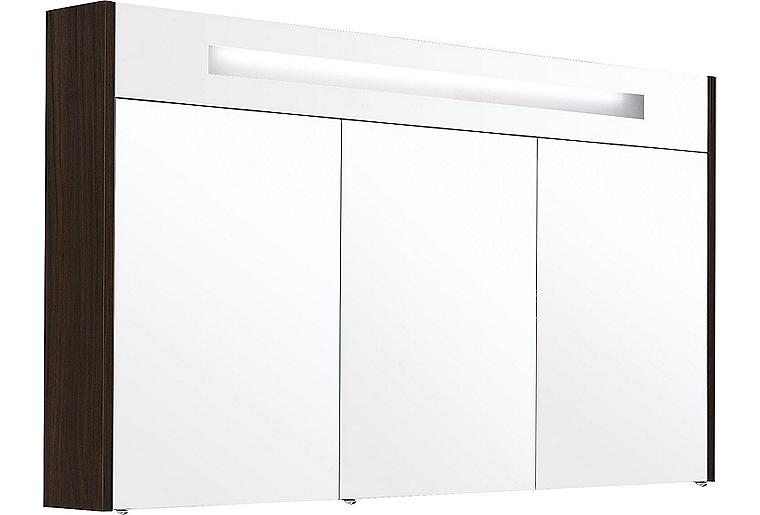 Spiegelschrank m. bel. Blende Eiche Biber 3 Türen 1200x750x188 mm