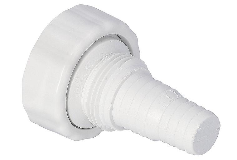 Schlauchtülle mit Überwurfm. 1 1/2" gerade für 93 008 05 mit Dichtung Schlauchtülle mit Überwurfm. 1 1/2" gerade für 93 008 05 mit Dichtung