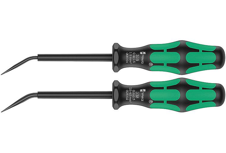 Betätigungswerkzeug-Satz WERA 338/2 2-teilig, für Reihenklemmen-Betätigung