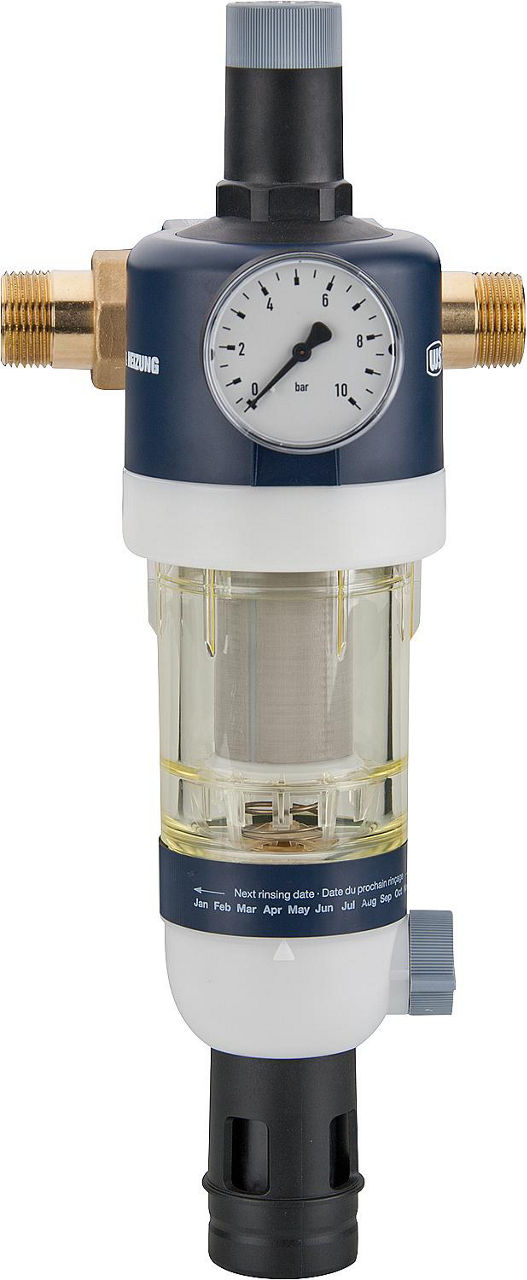 WS - Hauswasserstation inkl. Anschlussstück und Manometer, DN25 (1") WS - Hauswasserstation inkl. Anschlussstück und Manometer, DN25 (1")