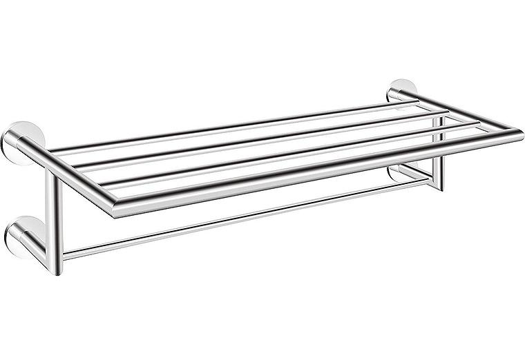 Handtuchablage Eldrid 159x644x230 mm Messing verchromt