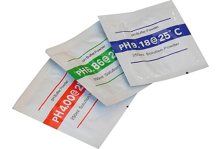 Pufferpulver pH4.00,pH 6.86,pH 9.18 für Heizungswasser Universal-Messgerät