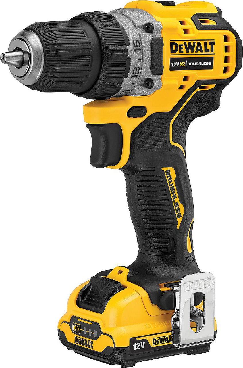 Akku-Bohrschrauber DeWalt 12V DCD701D2-QW mit 2 x 2,0 Ah Akkus und Ladegerät Akku-Bohrschrauber DeWalt 12V DCD701D2-QW mit 2 x 2,0 Ah Akkus und Ladegerät