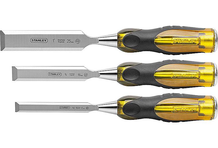 Stechbeitel-Set Stanley® FatMax® 3-teilig, Klingenbreite (mm): 12/18/25 Stechbeitel-Set Stanley® FatMax® 3-teilig, Klingenbreite (mm): 12/18/25