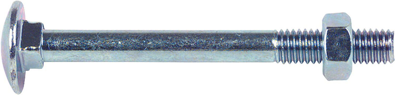 Flachrundschrauben mit Vierkantansatz, Mu DIN 603, ø 6x50, VPE = 200 Stück