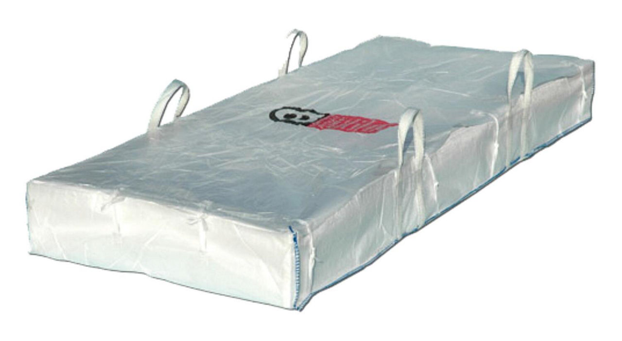 Plattensack Asbest 2600x1250x450mm beschichtet ~n~