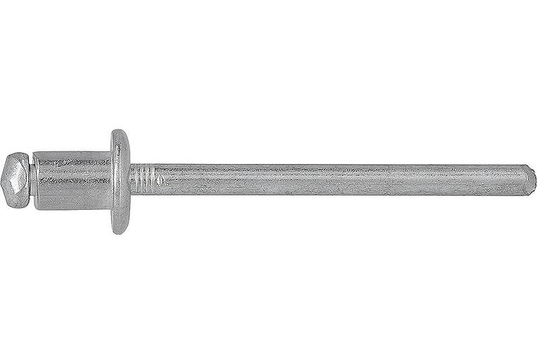Blindniete Nirosta Standard Flachrundkopf Ø 4x12 mm, VPE = 500 Stück