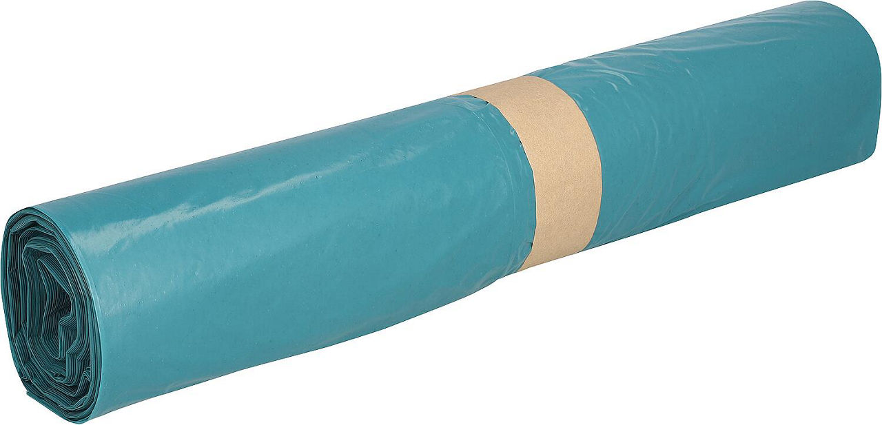 Abfallsack Standard 120 Ltr Größe 900x1100mm,36my,1 Rolle=25 Stk