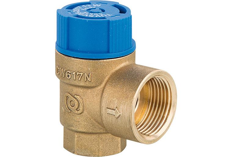 Membran-Sicherheitsventil Evenes, für Trinkwasser DN15 (1/2") 7 bar Membran-Sicherheitsventil Evenes, für Trinkwasser DN15 (1/2") 7 bar