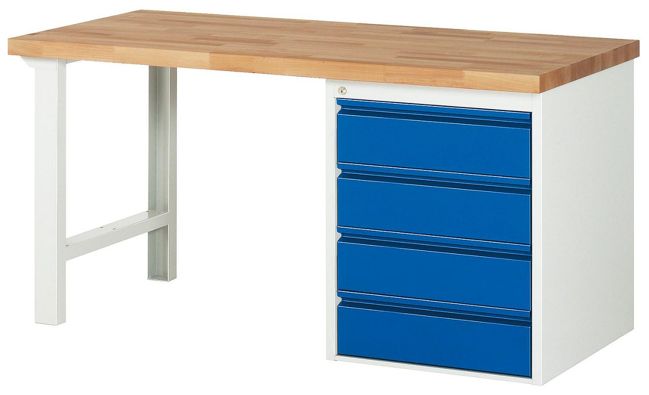 Werkbank RAU 7509 Serie Basic-7 2000 x 840 x 700 mm