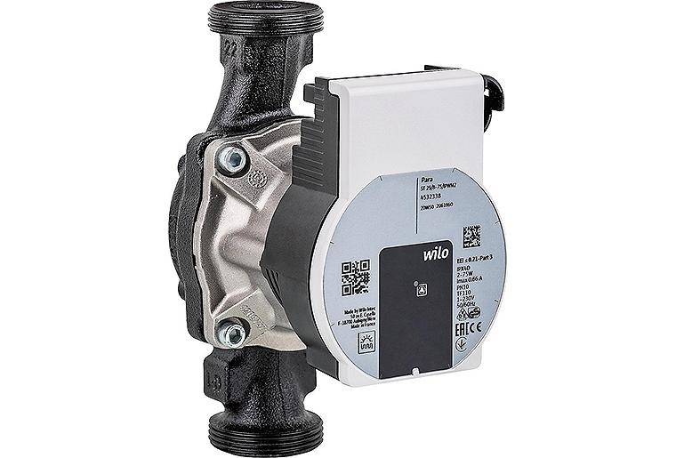 Umwälzpumpe Wilo Para ST25/8 Länge 180mm, DN40(11/2")AG, 12 Uhr, IPWM2