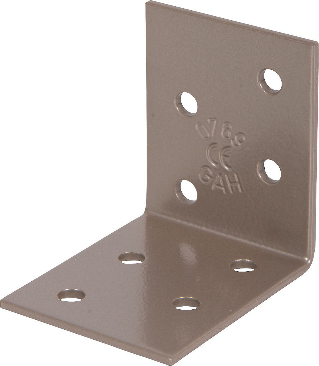 Winkelverbinder DURAVIS® 50 x 50 x 40 mm, Material: Stahl, sendzimirverzinkt, Oberfläche: perlbeige RAL 1035 Winkelverbinder DURAVIS® 50 x 50 x 40 mm, Material: Stahl, sendzimirverzinkt, Oberfläche: perlbeige RAL 1035