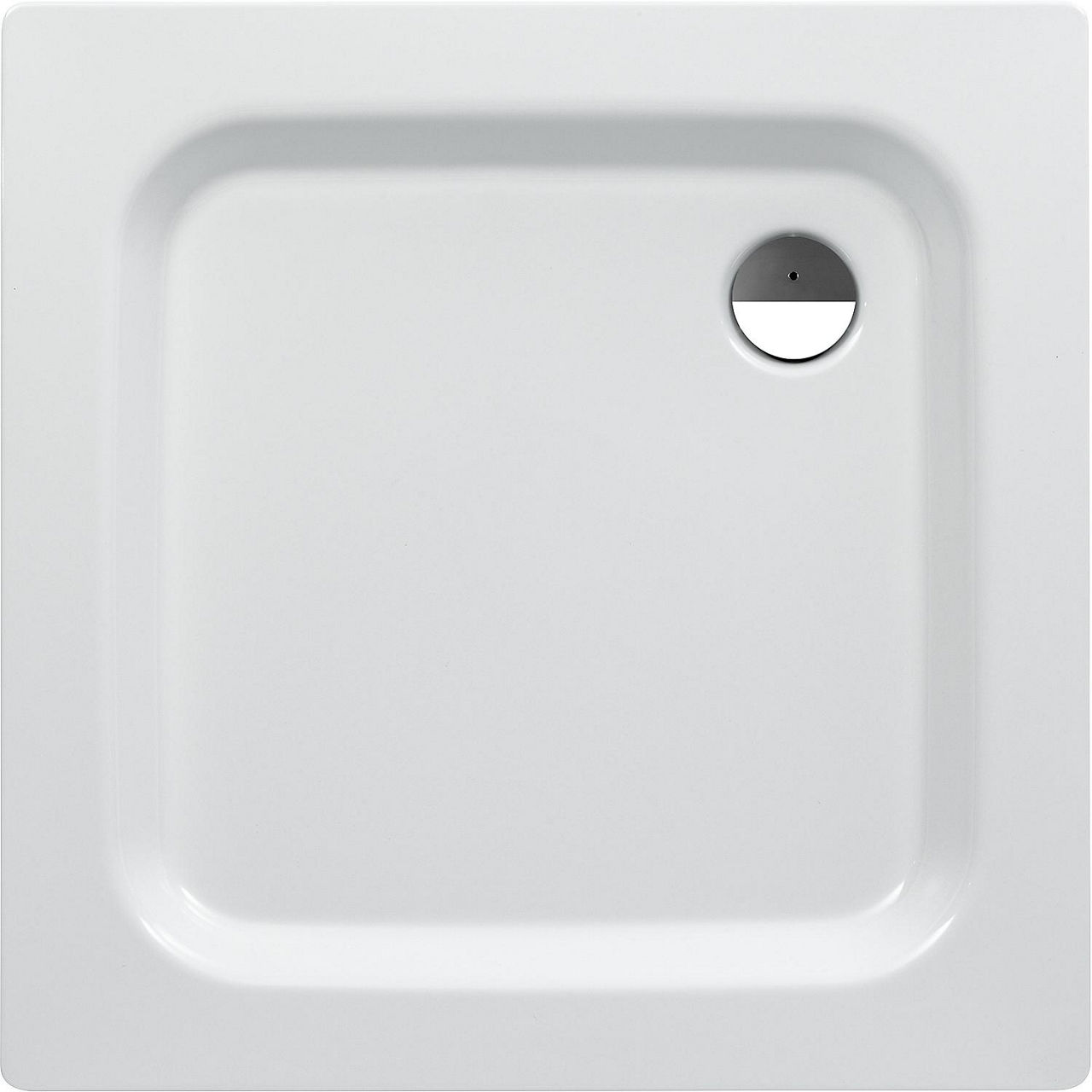 Duschwanne ERAM Quadrat 800x65x800 mm Stahl-Emaille, weiß Duschwanne ERAM Quadrat 800x65x800 mm Stahl-Emaille, weiß