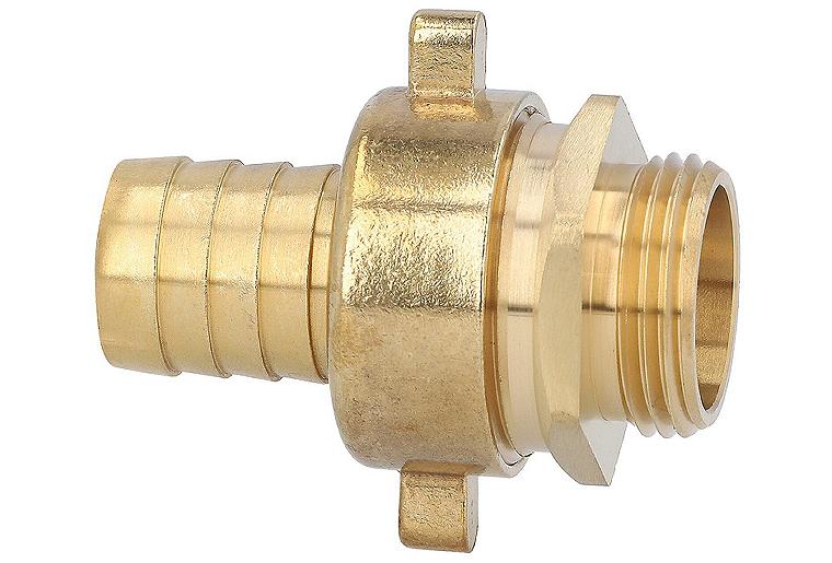 GEKA Standrohrverschraubung AG G1/2"-13mm, MS, leicht