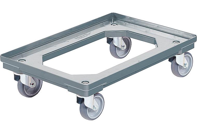 Transportroller für Behälter Schwarz 600x400mm Transportroller für Behälter Schwarz 600x400mm
