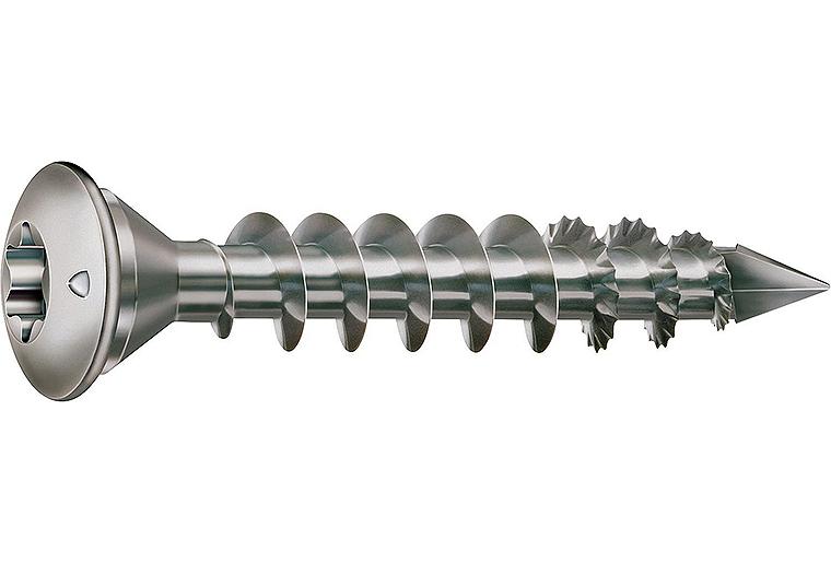 Pfostenschraube SPAX® Edelstahl Vollgewinde T - STAR Plus Ø 8,0 x 50 mm, VPE 50 Stück