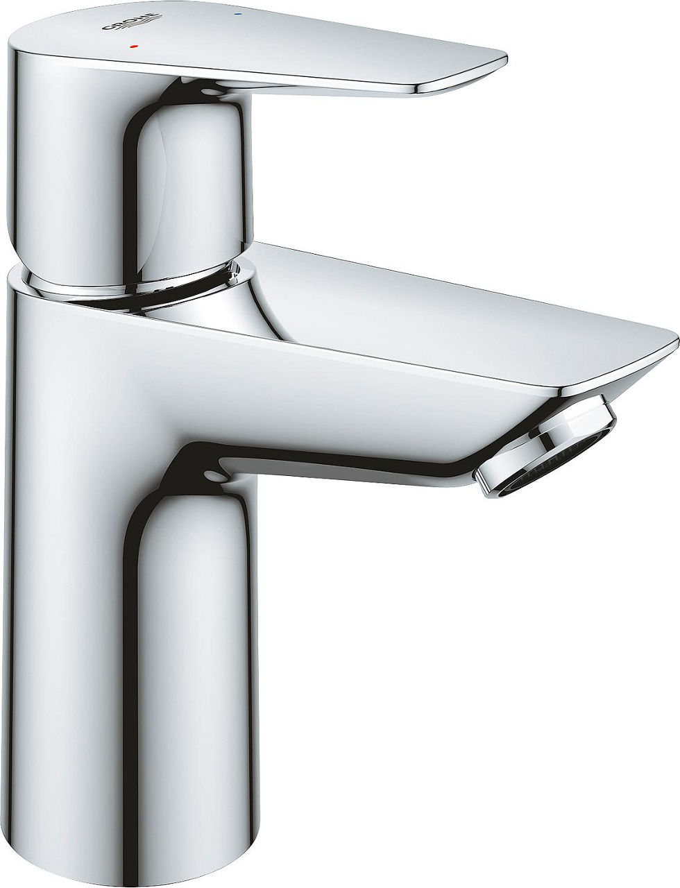Waschtischmischer Grohe BauEdge S-Size Ausladung 93 mm chrom ohne Ablaufgarnitur Waschtischmischer Grohe BauEdge S-Size Ausladung 93 mm chrom ohne Ablaufgarnitur