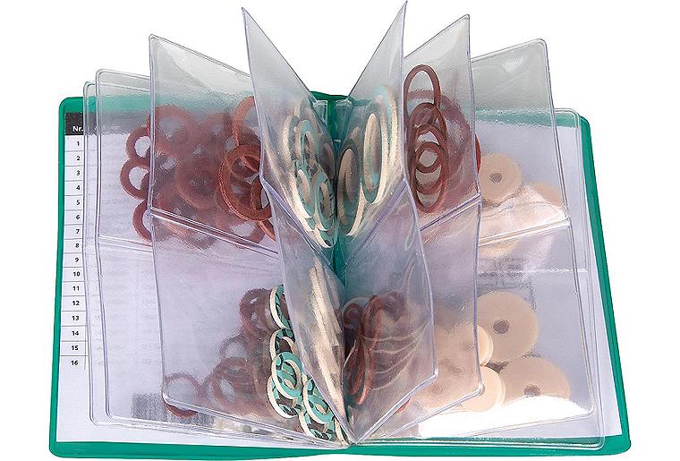 Dichtungssortiment Mini Pocket 102-tlg. Set Fiber, HD, Hahnscheiben Dichtungssortiment Mini Pocket 102-tlg. Set Fiber, HD, Hahnscheiben