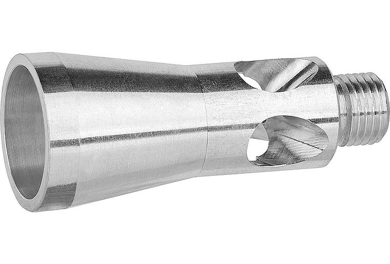 Vollstrahldüse Metall (Alu), Ø 2,5 mm