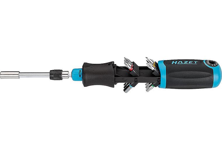 Magazin-Bithalter HAZET mit Ratschenfunktion 1/4" 13-teilig Magazin-Bithalter HAZET mit Ratschenfunktion 1/4" 13-teilig