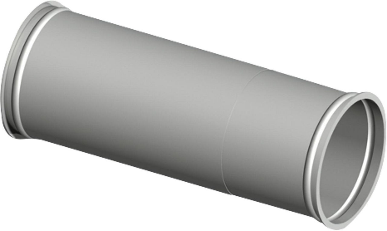 Doppelwandiges Abgassystem Wandfutterrohr für Wanddicke 280-500mm - DN 180 Doppelwandiges Abgassystem Wandfutterrohr für Wanddicke 280-500mm - DN 180