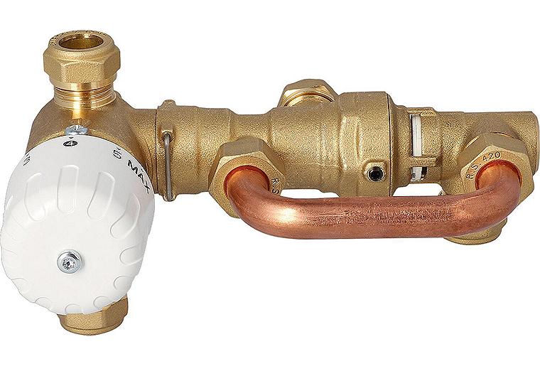 Thermische Umschalteinheit Orkli Solar-Warmwasser 15 mm Thermische Umschalteinheit Orkli Solar-Warmwasser 15 mm