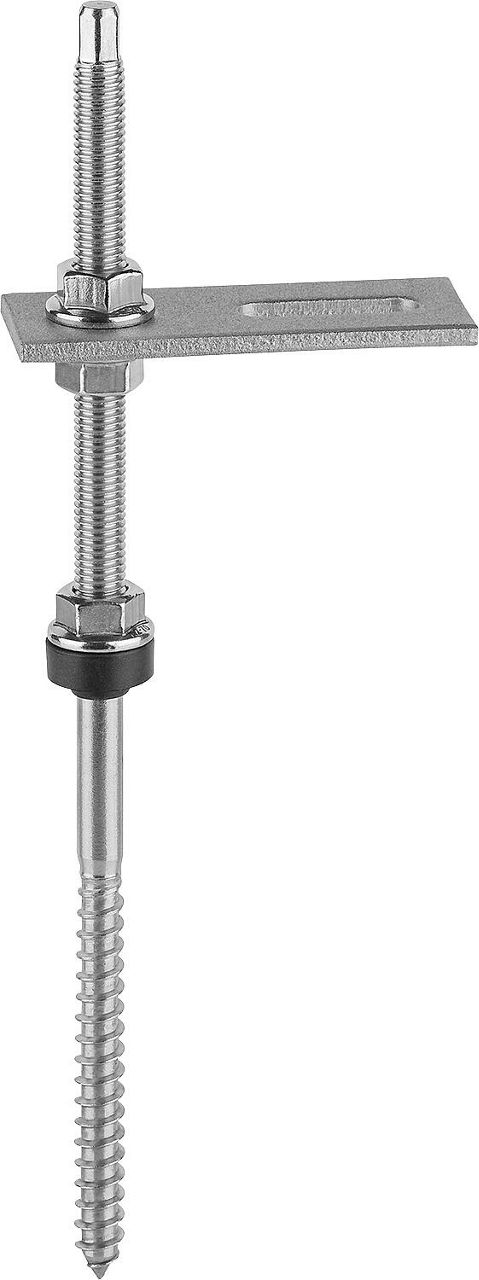 Stockschraube M12 x 300mm Edelstahl V2A Stockschraube M12 x 300mm Edelstahl V2A