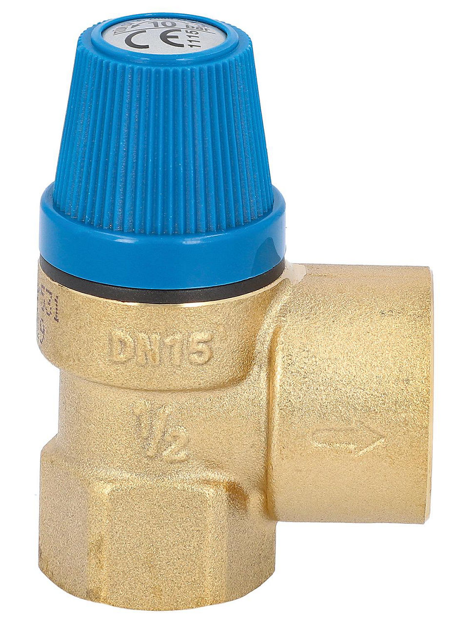 Membran-Sicherheitsventil Anschluss Eintritt 1/2", Austritt 3/4" 6 bar Membran-Sicherheitsventil Anschluss Eintritt 1/2", Austritt 3/4" 6 bar