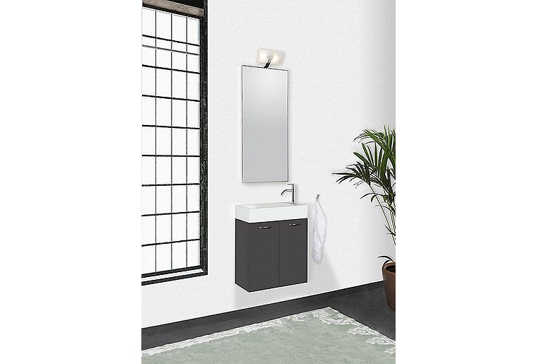 Badmöbel-Set ENISAR Serie MAS anthrazit matt