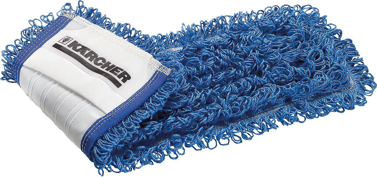 Wischmopp Farbe blau, Taschenfixierung Wischmopp Farbe blau, Taschenfixierung