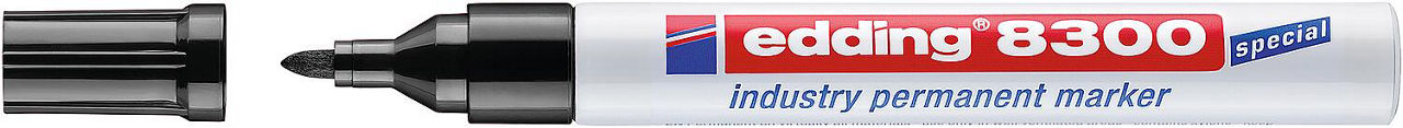 Permanentmarker Industrie Edding 8300 schwarz