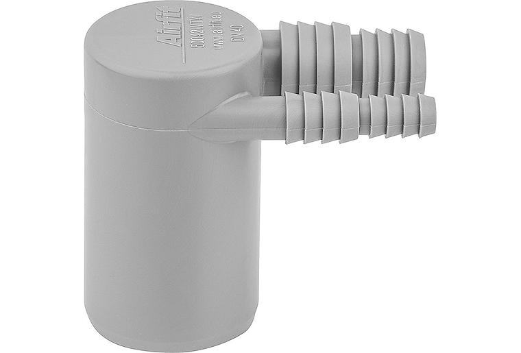 Doppel-Schlauchwinkel DN40 Anschluss 8-21mm, 15-21mm Doppel-Schlauchwinkel DN40 Anschluss 8-21mm, 15-21mm