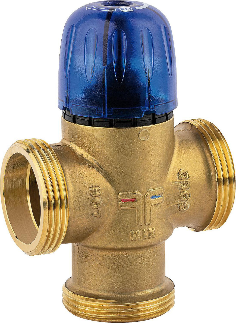 Thermostatisches Mischventil Novamix Value DN 25, 45-65°C 11/4", 56l/min, Kvs: 3,4