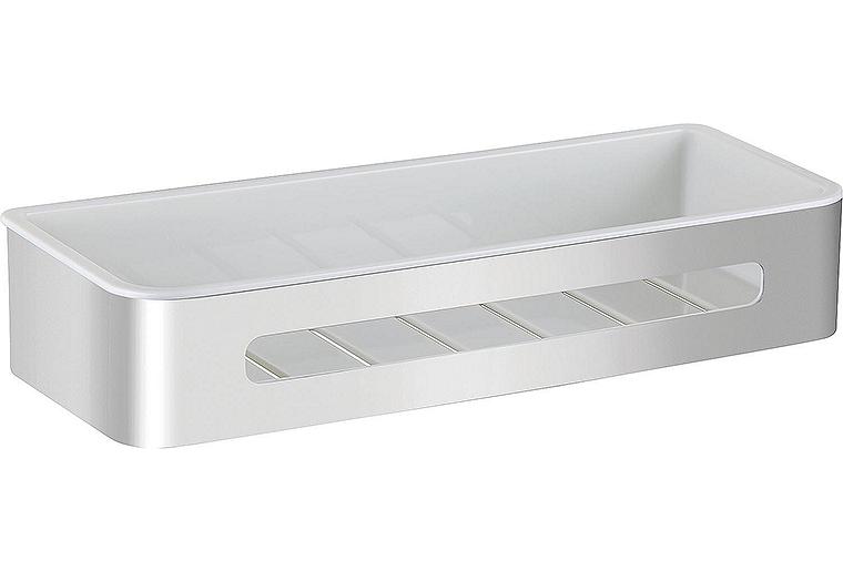 Duschkorb Erlena 290x56x123 mm Edelstahl poliert