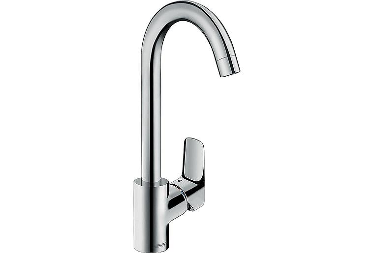 Spültischmischer Hansgrohe Logis M31 Schwenkauslauf Ausladung 145 mm chrom Spültischmischer Hansgrohe Logis M31 Schwenkauslauf Ausladung 145 mm chrom