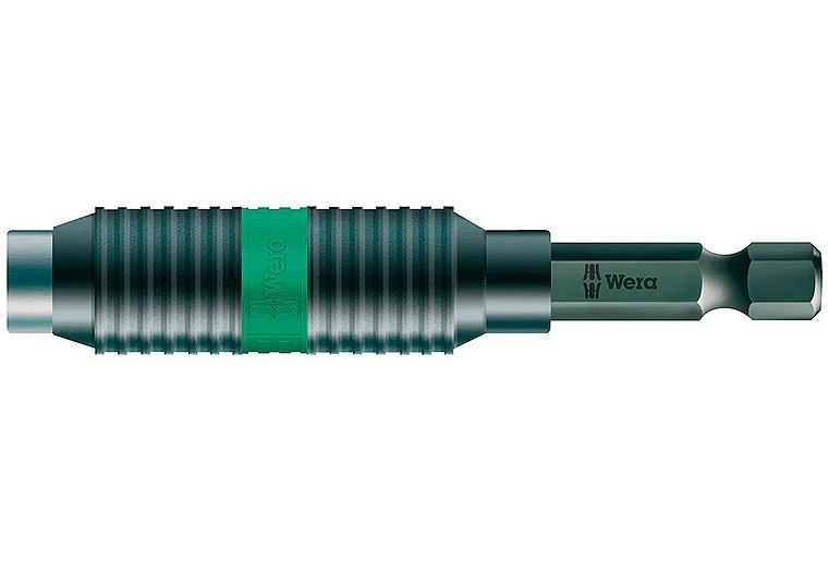 Bithalter WERA BiTorsion Rapidaptor mit 6-kant-Aufnahme Länge 75mm