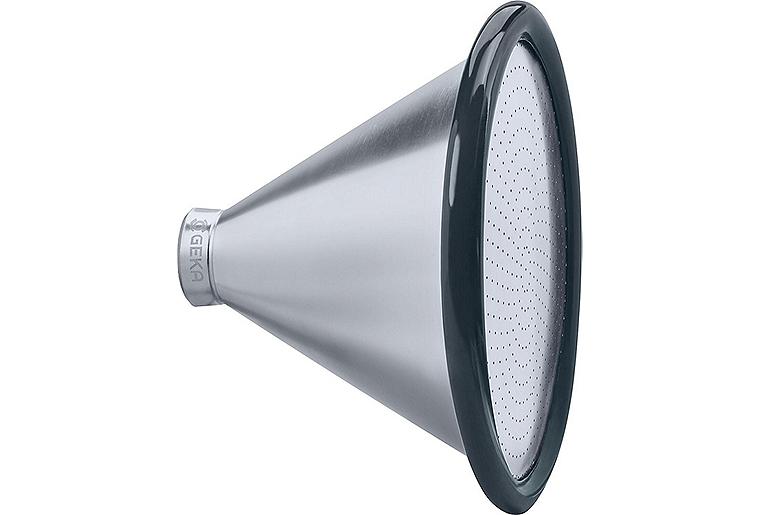 Geka plus Brausekopf soft rain XXL 0,8mm-Bohrung 150mm Geka plus Brausekopf soft rain XXL 0,8mm-Bohrung 150mm